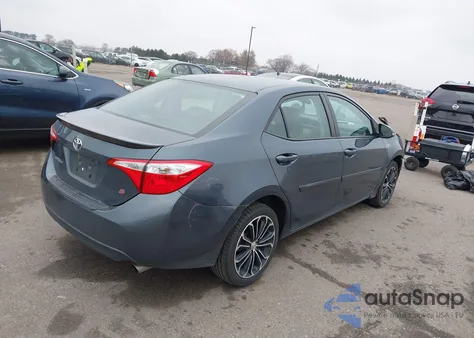 2016 Toyota Corolla S Plus z USA, uszkodzony, nr VIN 2T1BURHE9GC538858